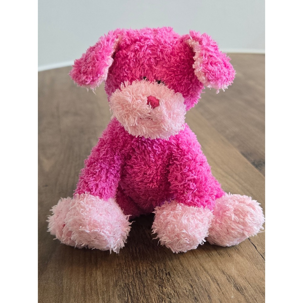 Ty Pinkys Fanciful the Pink Dog Plush Stuffed Animal Magenta Y2K 2005